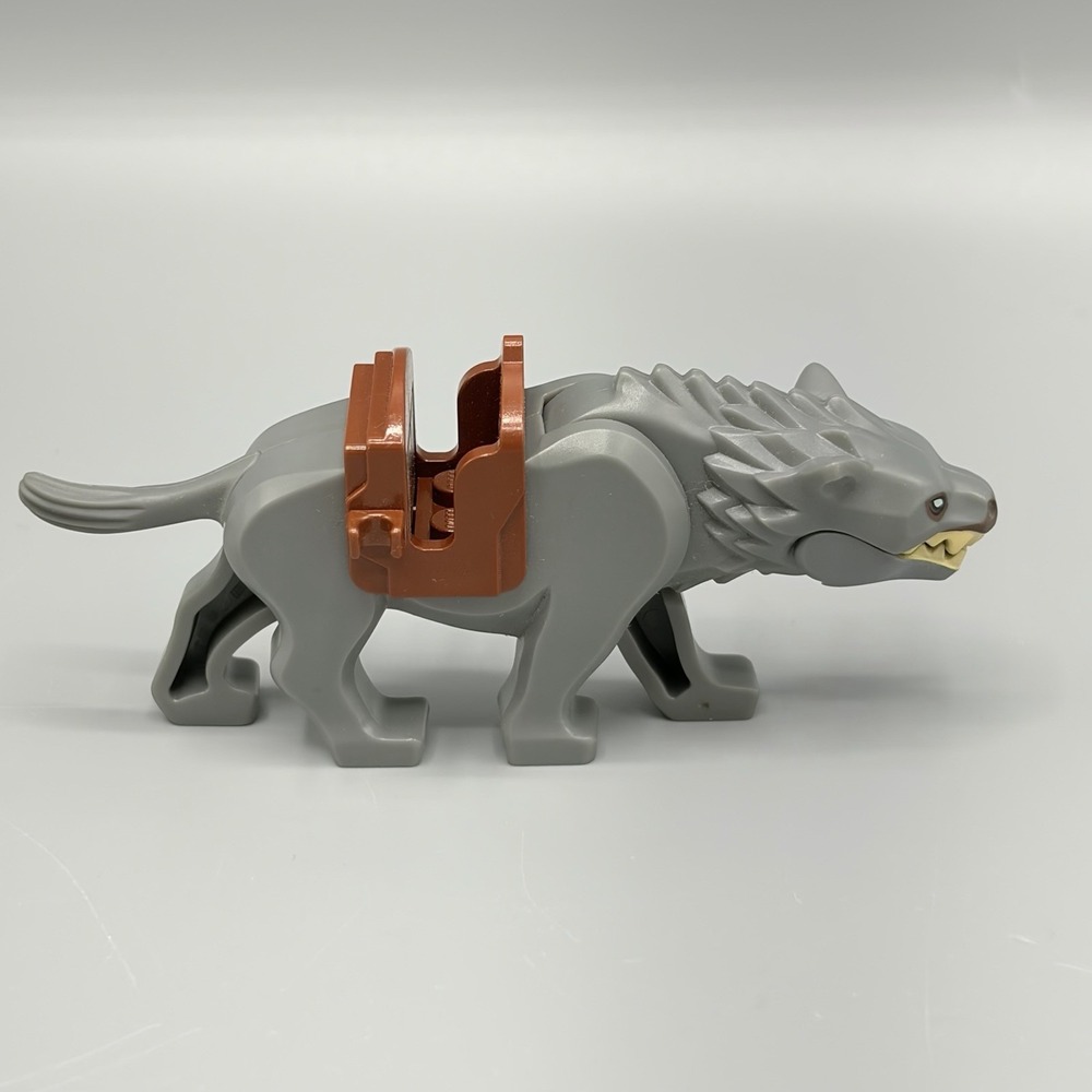 Lego Lord Of The Rings Warg w/ Dark Brown Nose With Saddle 79002